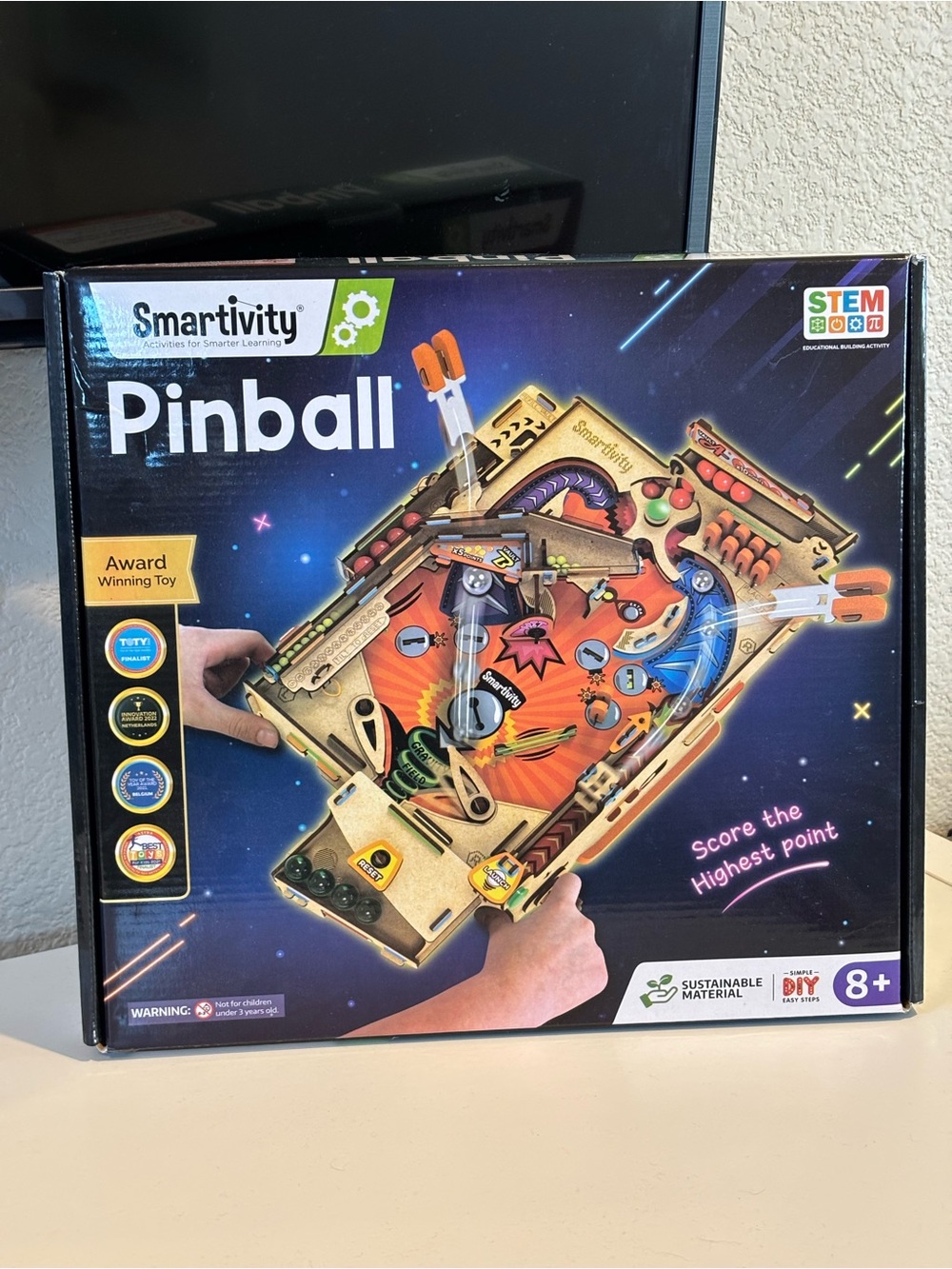 Smartivity DIY Pinball Machine I Global Award Winning Game Ages 8-99 Years
